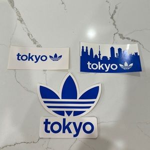 Adidas Tokyo sticker set